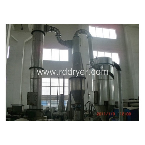 Flash drying machine of ferric oxide